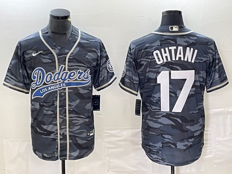 Los Angeles Dodgers Camouflage MLB Jersey