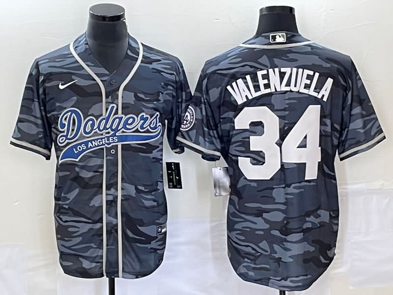 Los Angeles Dodgers Camouflage MLB Jersey