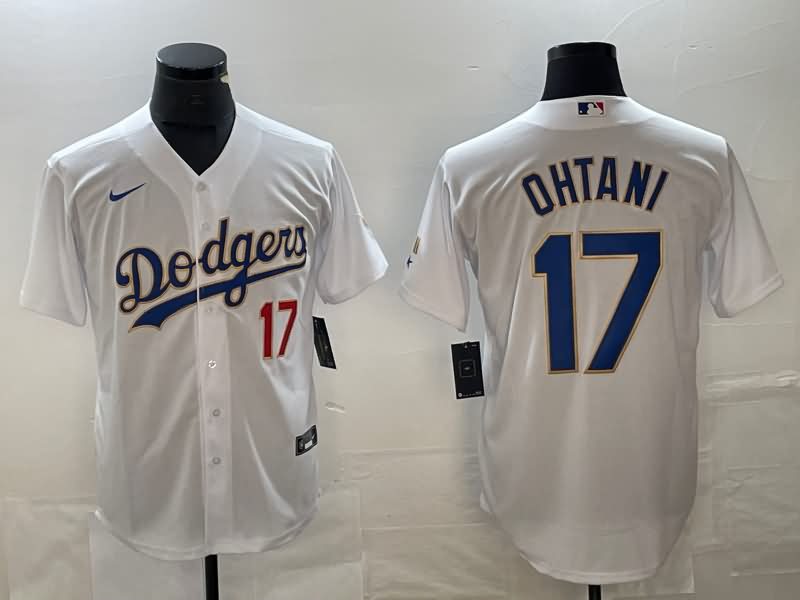 Los Angeles Dodgers White Champion MLB Jersey