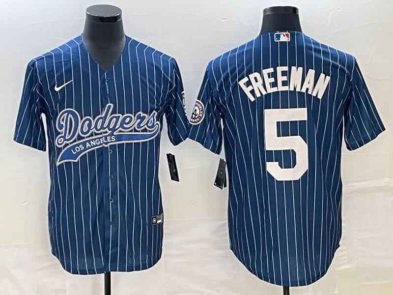 Los Angeles Dodgers Dark Blue MLB Jersey