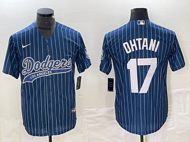 Los Angeles Dodgers Dark Blue MLB Jersey