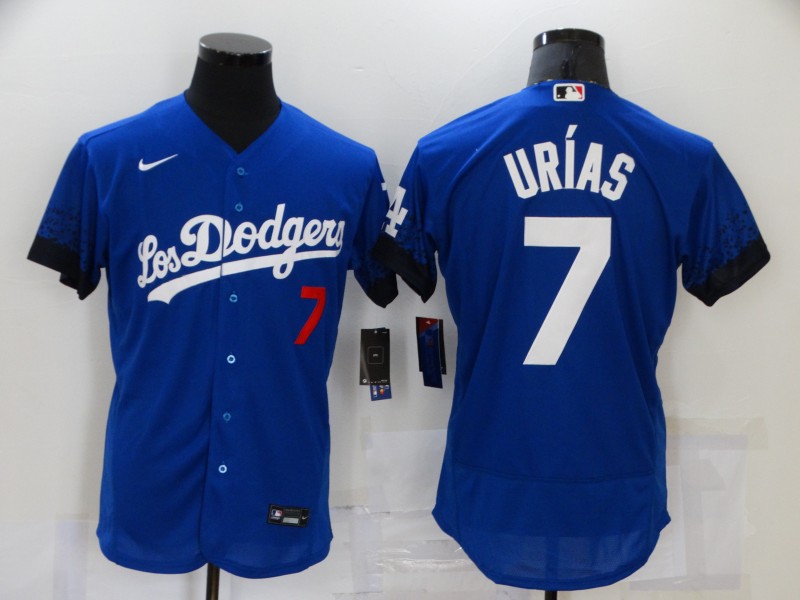 Los Angeles Dodgers Blue Elite MLB Jersey