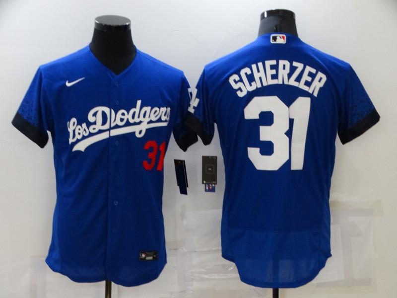 Los Angeles Dodgers Blue Elite MLB Jersey