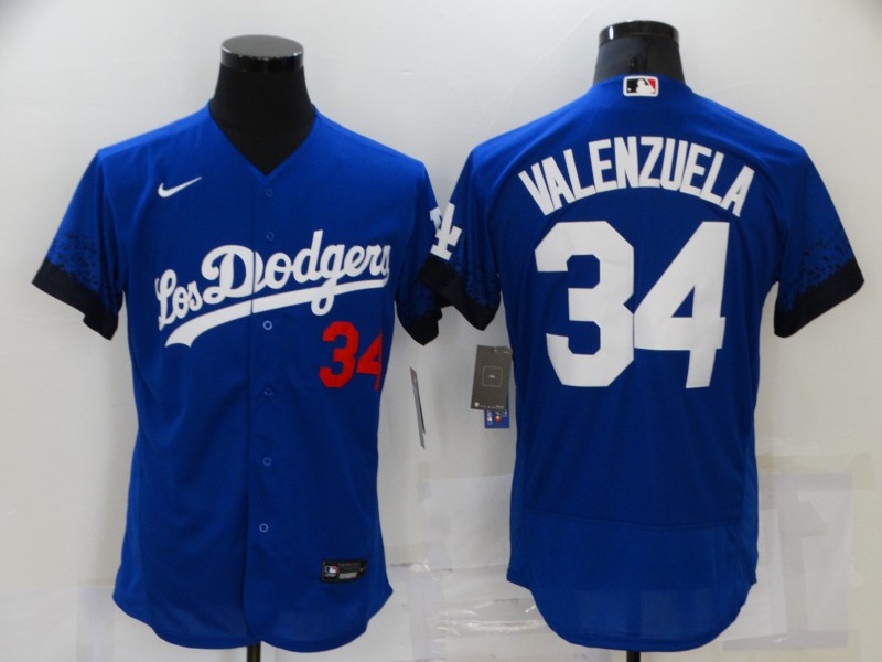 Los Angeles Dodgers Blue Elite MLB Jersey