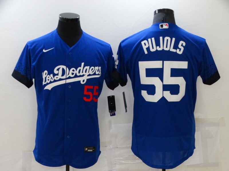 Los Angeles Dodgers Blue Elite MLB Jersey