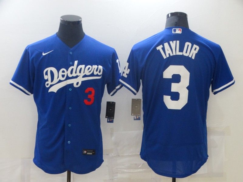 Los Angeles Dodgers Blue Elite MLB Jersey 02