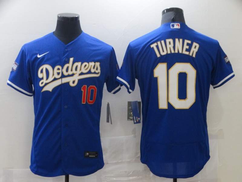 Los Angeles Dodgers Blue Champion Elite MLB Jersey