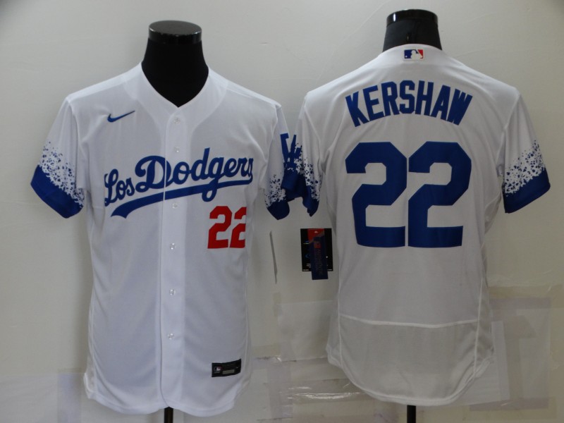 Los Angeles Dodgers White Elite MLB Jersey