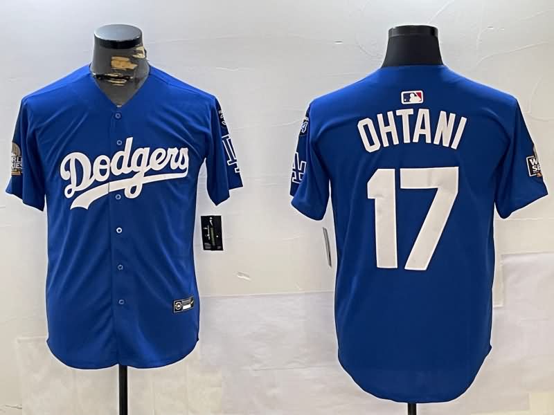 Los Angeles Dodgers Blue Fashion MLB Jersey