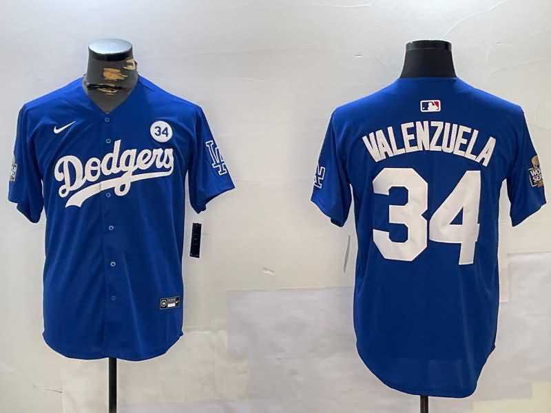 Los Angeles Dodgers Blue Fashion MLB Jersey