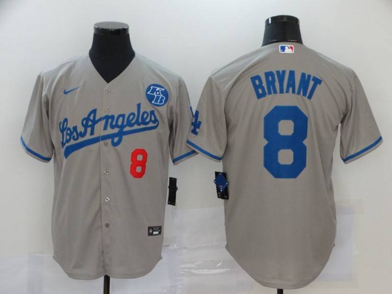 Los Angeles Dodgers Grey MLB Jersey