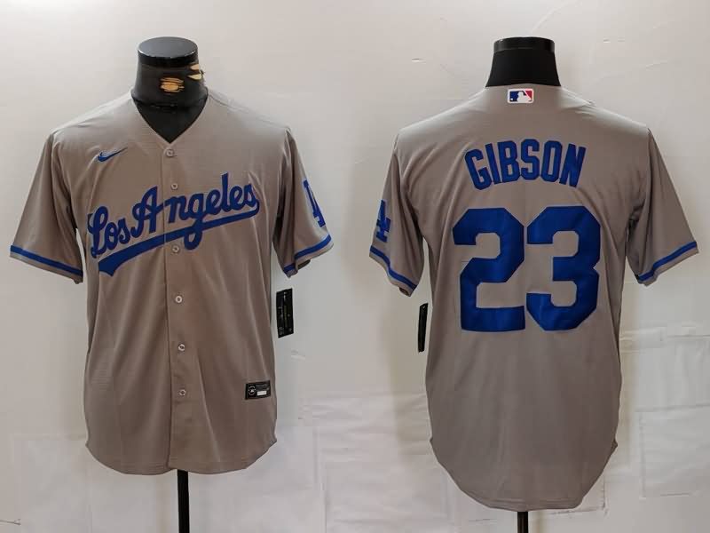 Los Angeles Dodgers Grey MLB Jersey