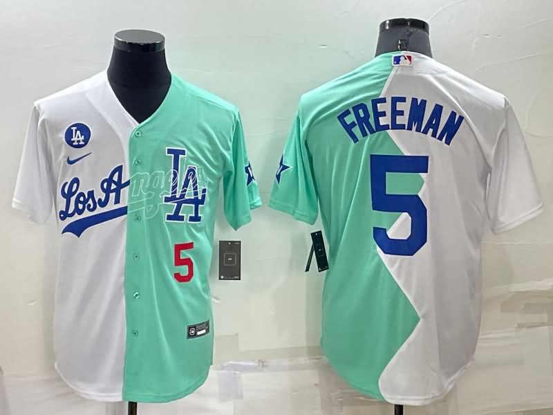 Los Angeles Dodgers Green White MLB Jersey