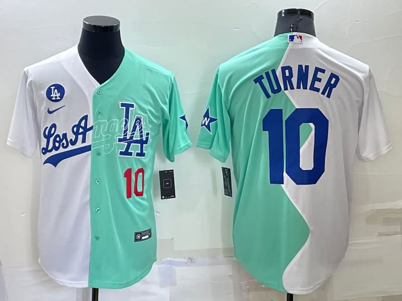 Los Angeles Dodgers Green White MLB Jersey