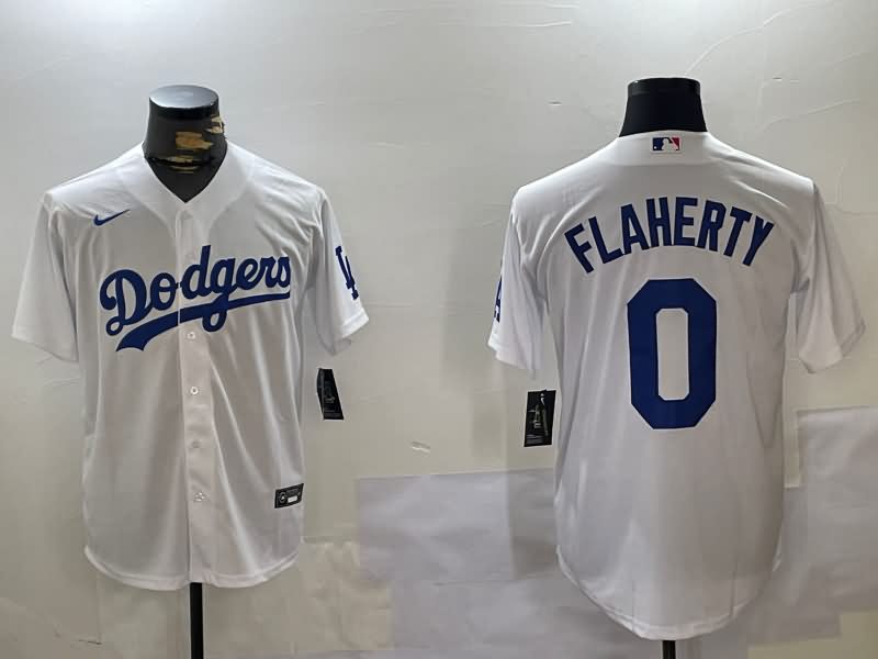 Los Angeles Dodgers White MLB Jersey