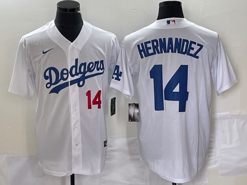 Los Angeles Dodgers White MLB Jersey