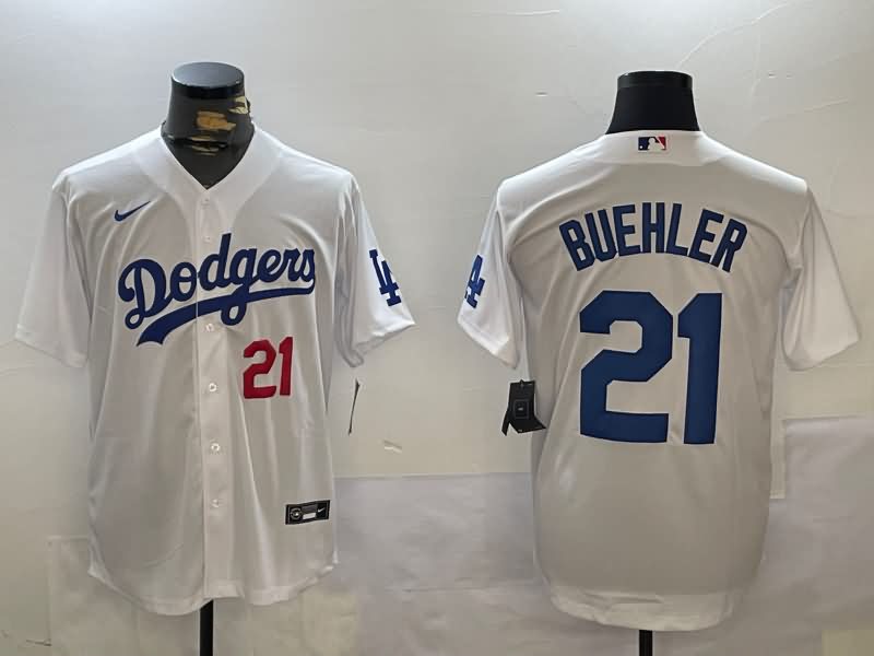 Los Angeles Dodgers White MLB Jersey