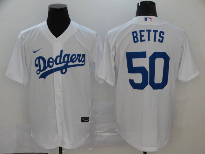 Los Angeles Dodgers White MLB Jersey