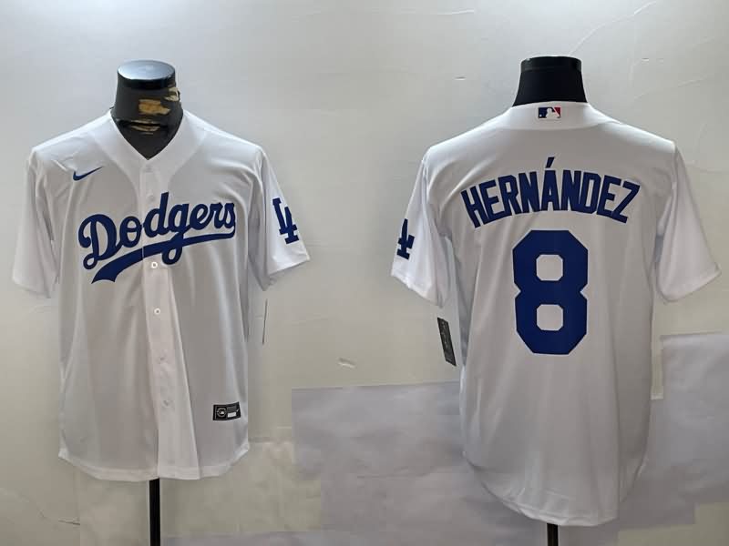 Los Angeles Dodgers White MLB Jersey