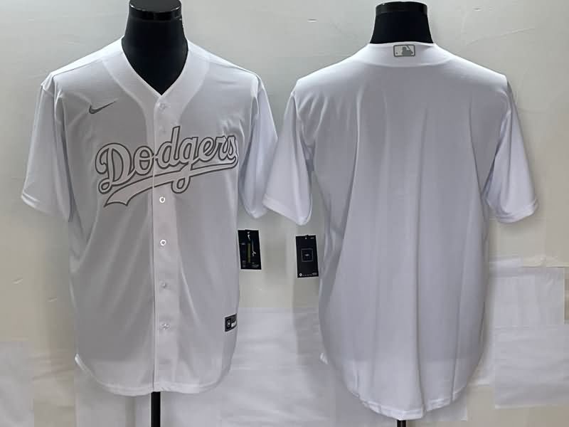 Los Angeles Dodgers White MLB Jersey 04