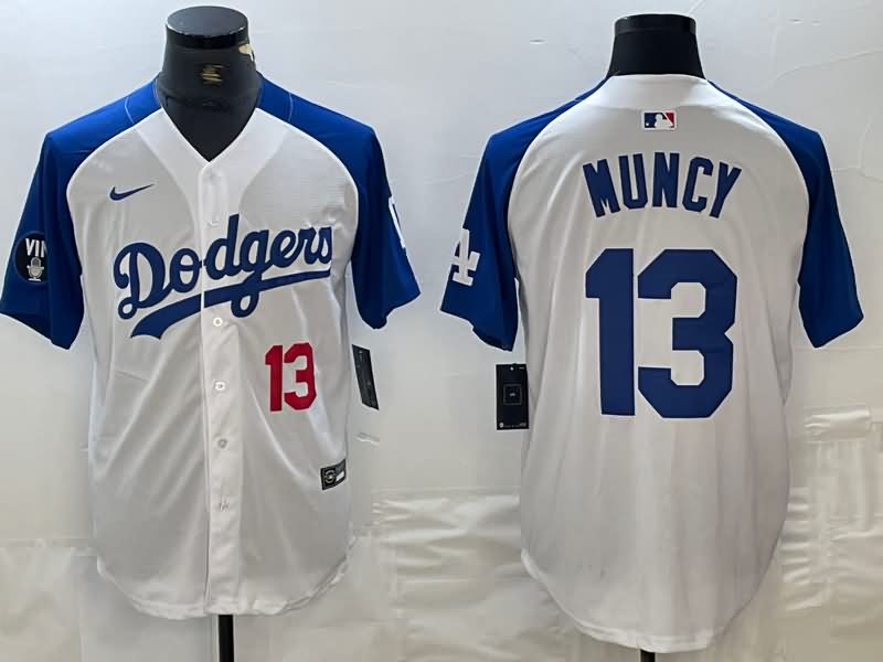 Los Angeles Dodgers White MLB Jersey 08