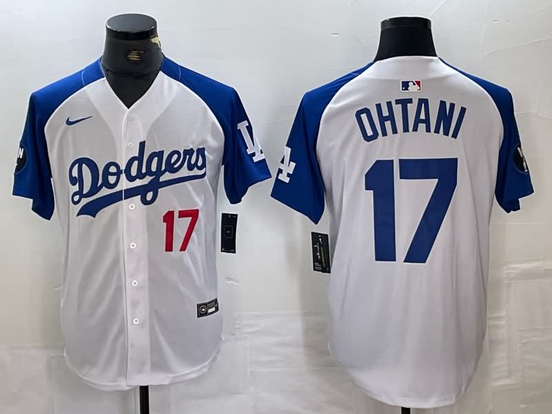 Los Angeles Dodgers White MLB Jersey 08