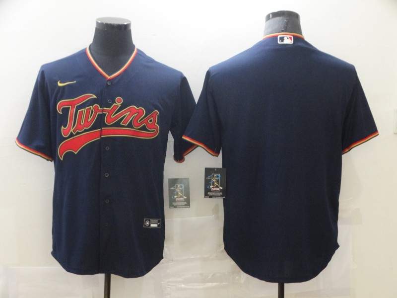 Minnesota Twins Dark Blue MLB Jersey