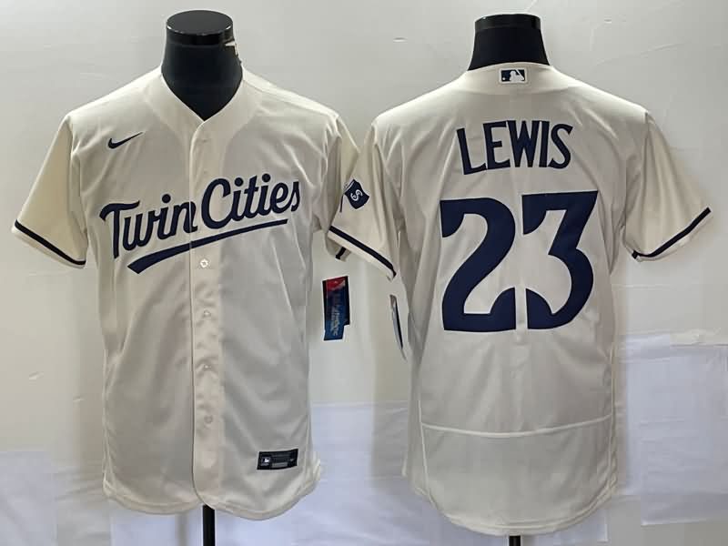 Minnesota Twins Cream Elite MLB Jersey