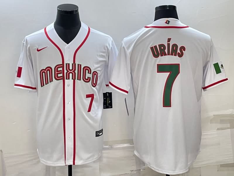 Mexico White Baseball Jersey