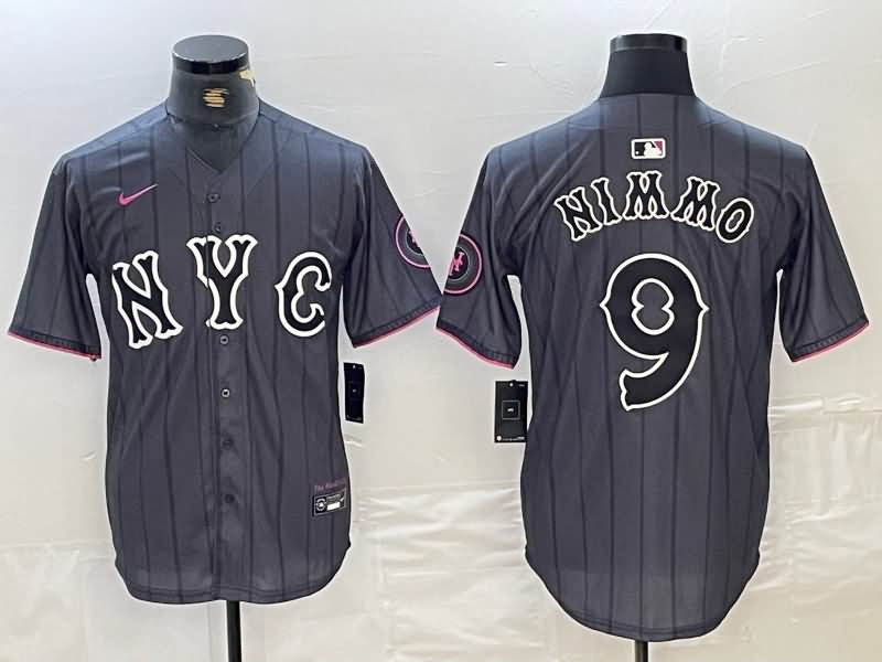 New York Mets Black MLB Jersey 02