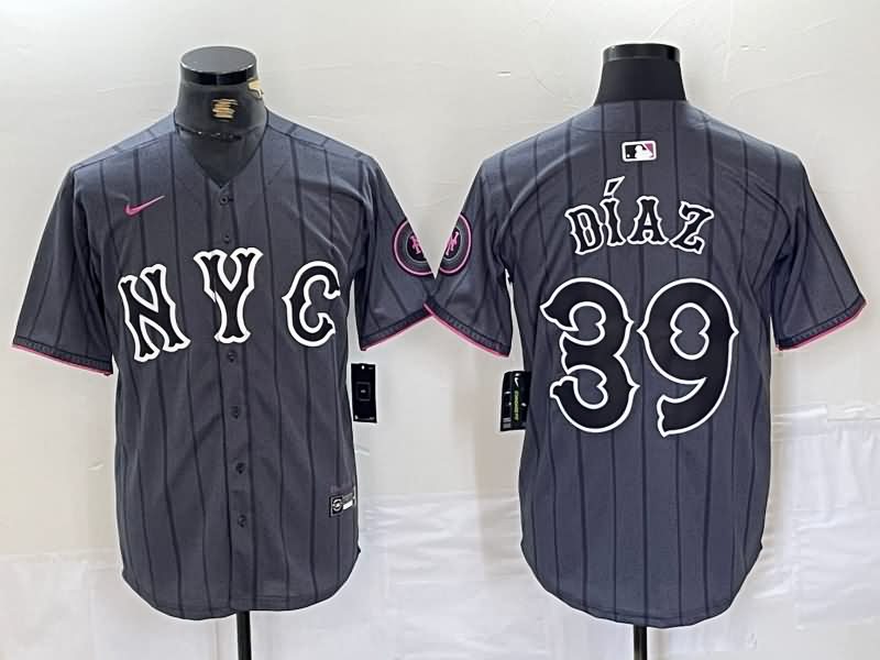 New York Mets Black MLB Jersey 02