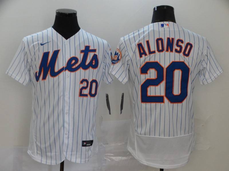 New York Mets White Elite MLB Jersey