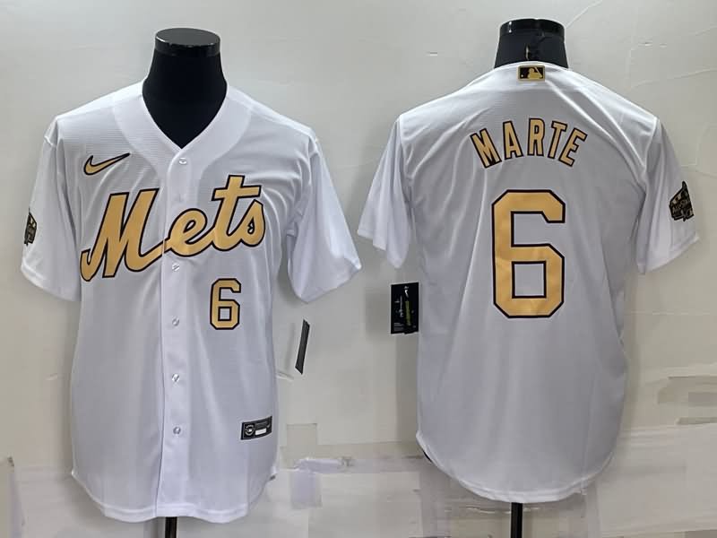 New York Mets White ALL STAR MLB Jersey