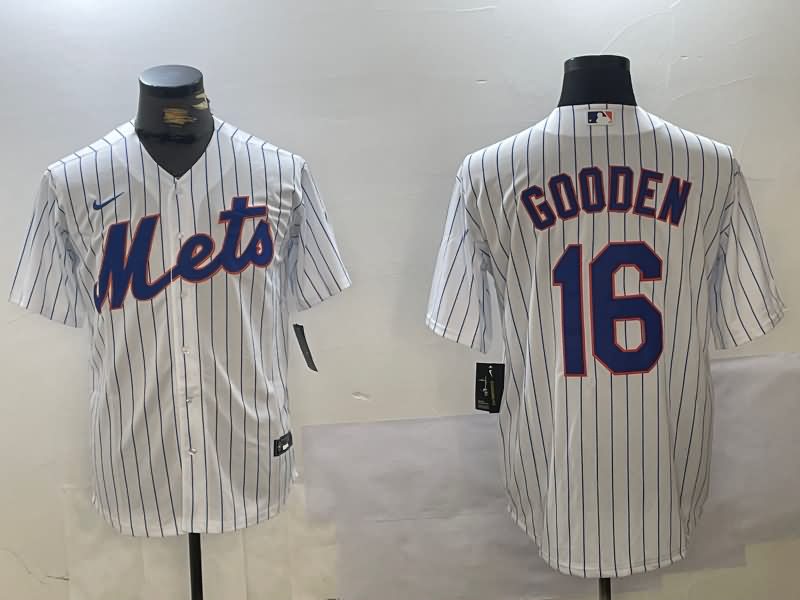 New York Mets White MLB Jersey