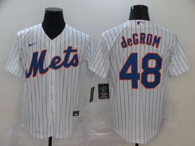 New York Mets White MLB Jersey