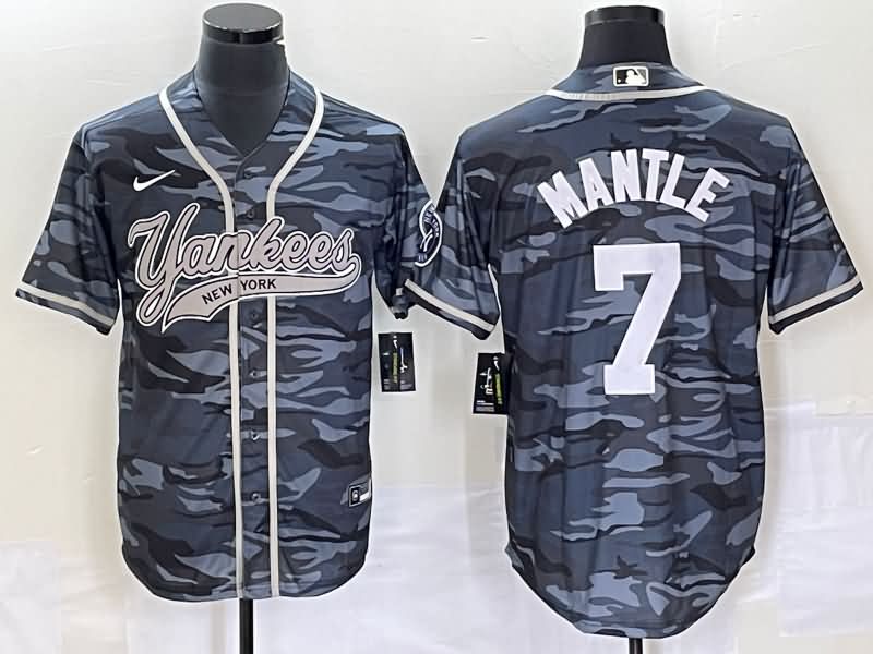 New York Yankees Camouflage MLB Jersey