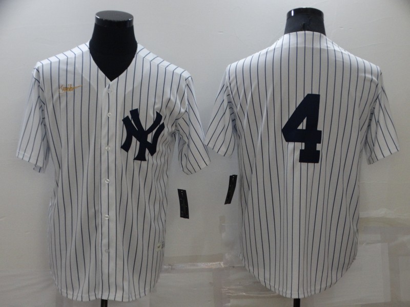 New York Yankees White Cooperstown Collection MLB Jersey