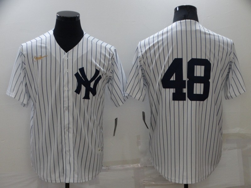 New York Yankees White Cooperstown Collection MLB Jersey