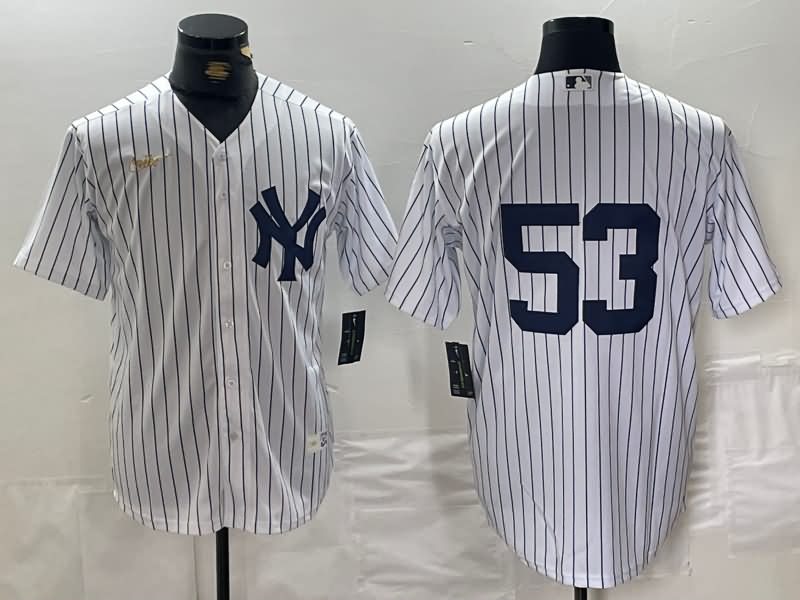 New York Yankees White Cooperstown Collection MLB Jersey