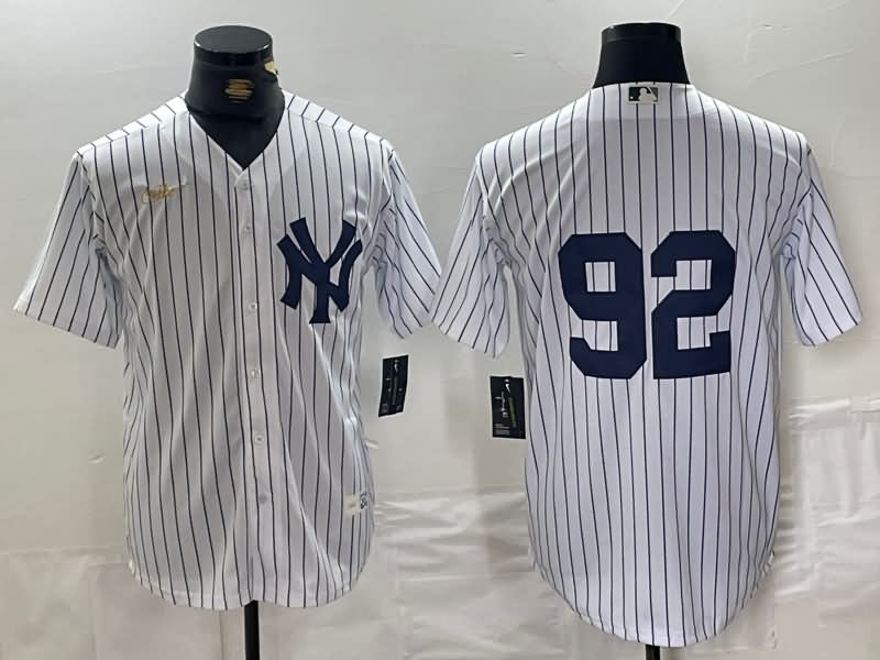 New York Yankees White Cooperstown Collection MLB Jersey