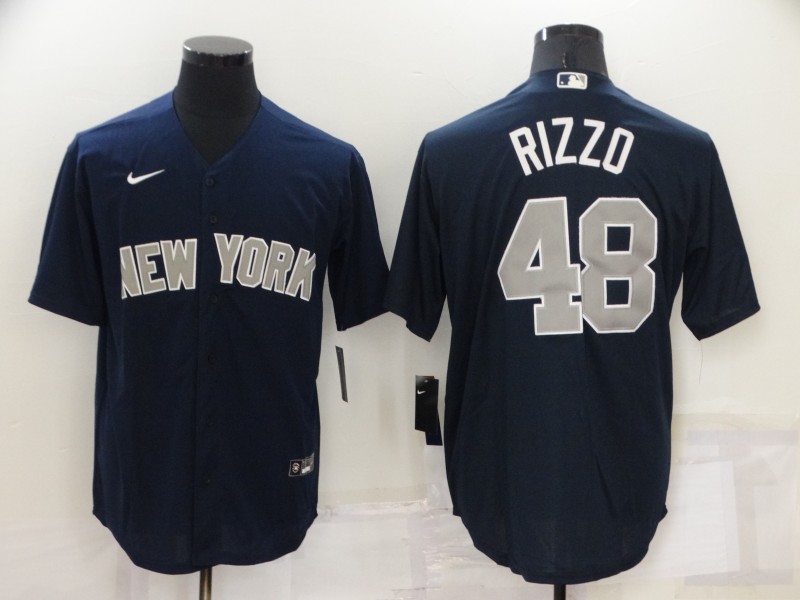 New York Yankees Dark Blue MLB Jersey