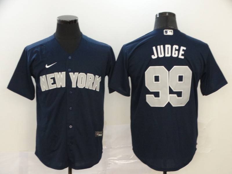 New York Yankees Dark Blue MLB Jersey