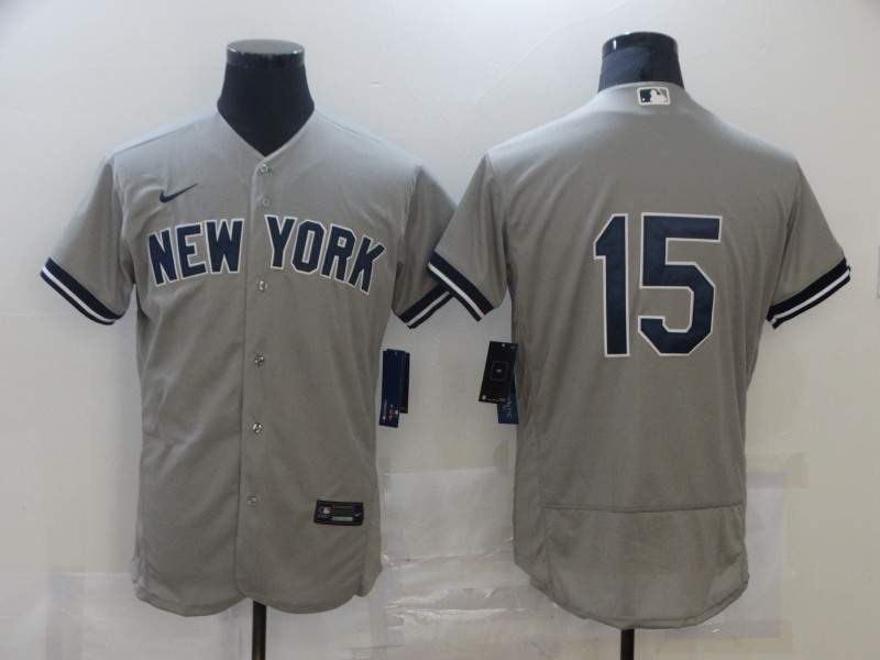 New York Yankees Grey Elite MLB Jersey