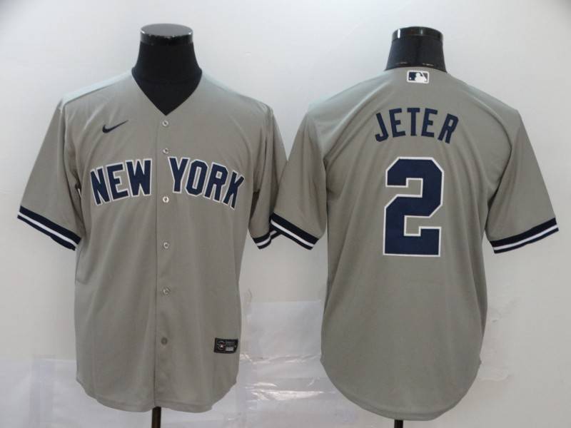 New York Yankees Grey MLB Jersey