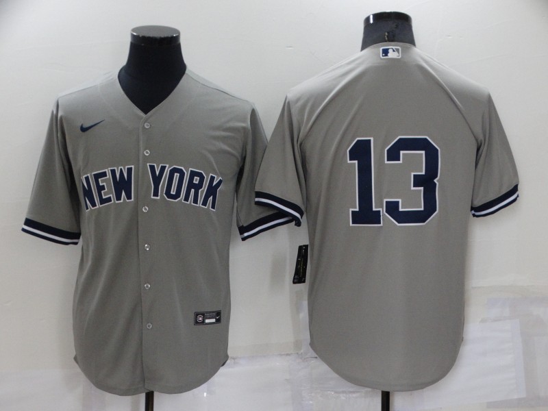 New York Yankees Grey MLB Jersey