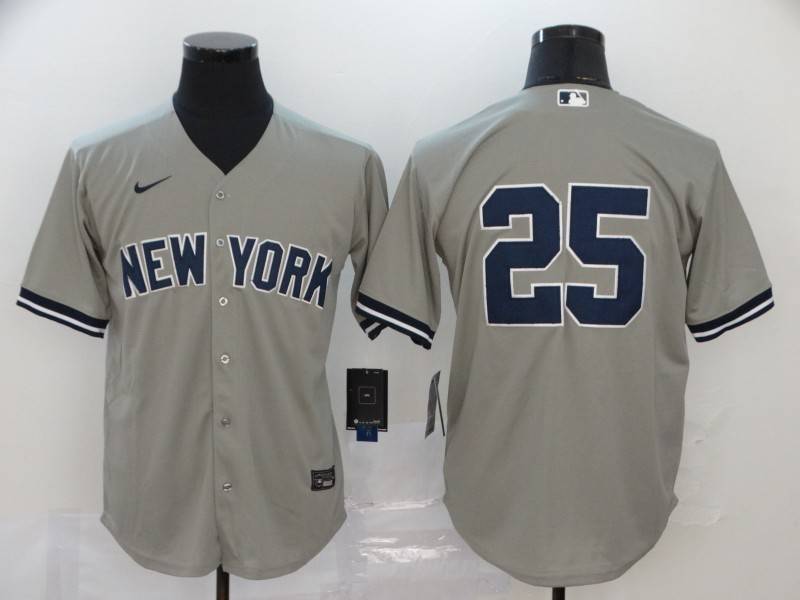 New York Yankees Grey MLB Jersey