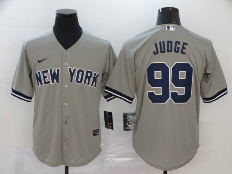 New York Yankees Grey MLB Jersey