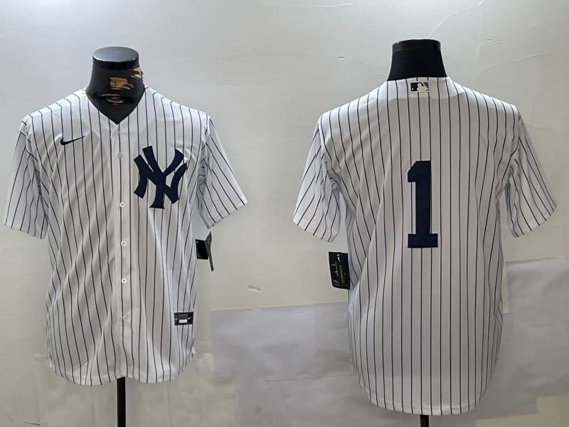 New York Yankees White MLB Jersey