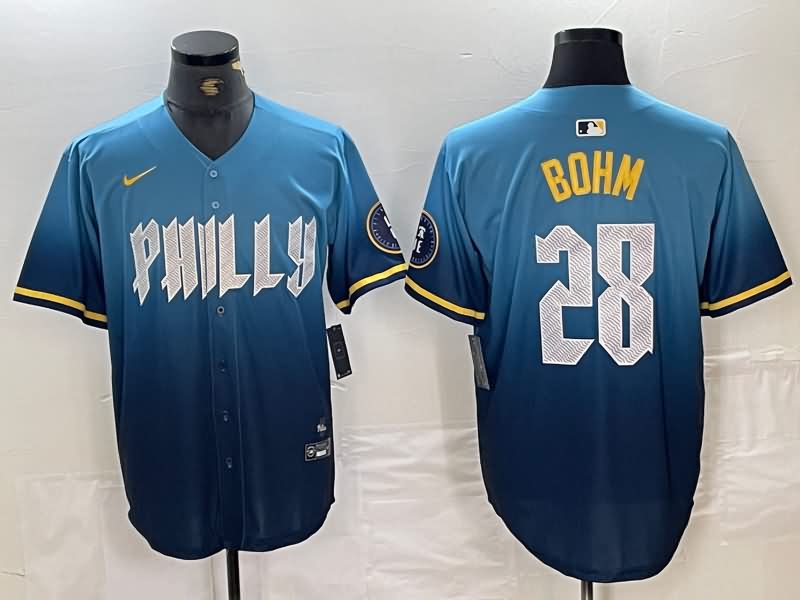 Philadelphia Phillies Blue MLB Jersey