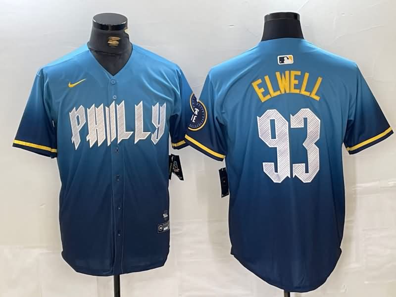 Philadelphia Phillies Blue MLB Jersey